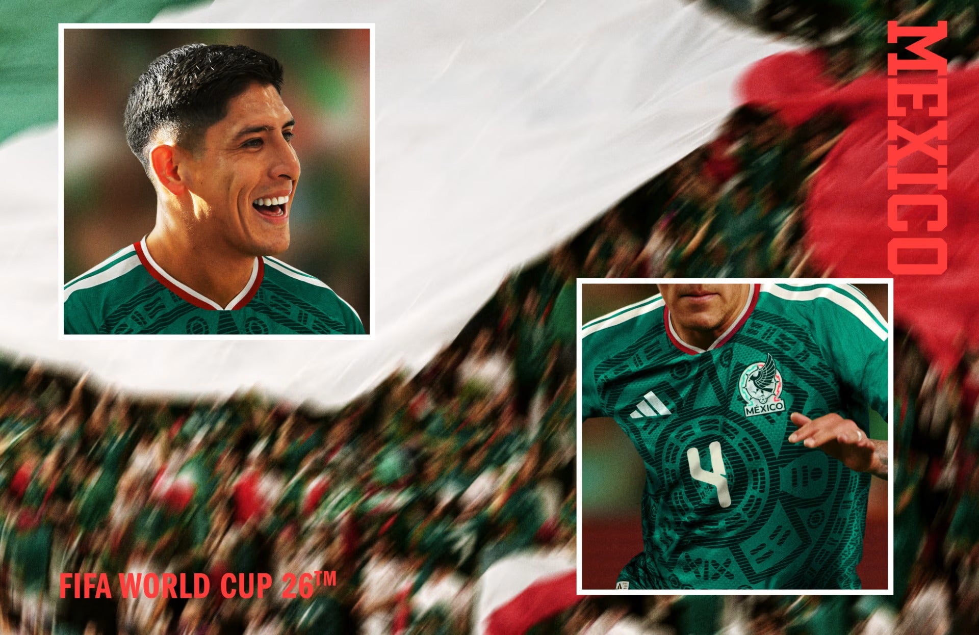 Jersey Local Selección Nacional de México 26 Versión Jugador
